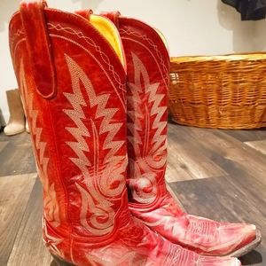Old Gringo red Nevada sz 9 women's boots
